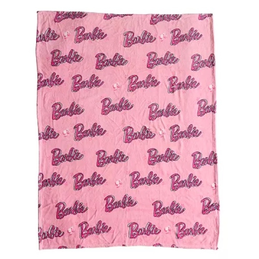 Barbie blanket new in packaging great for holidays